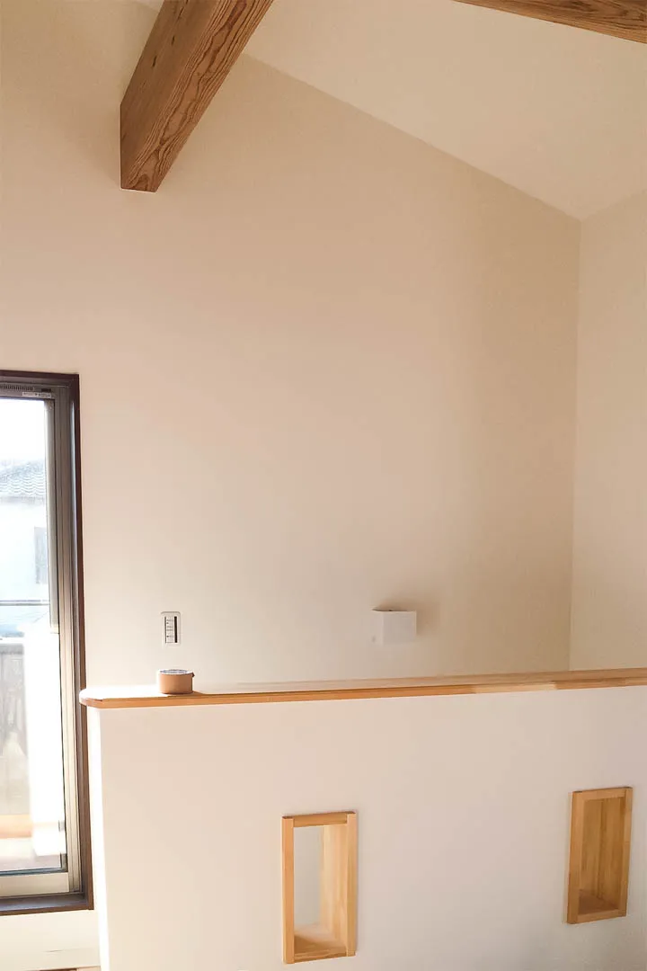 S様邸 - 布団をいっぱい干せる家