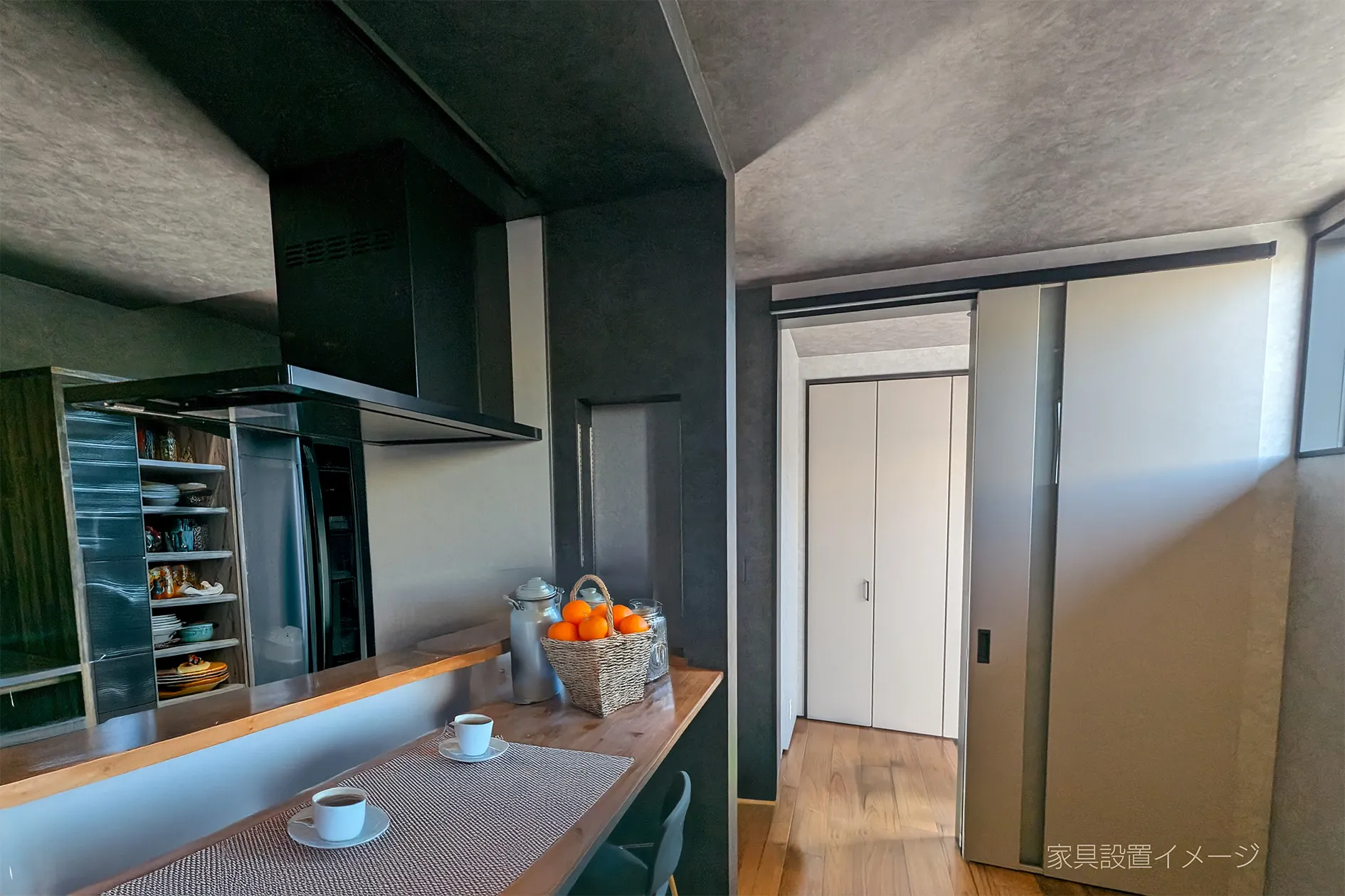 S様邸-アイデアと色彩があふれる家